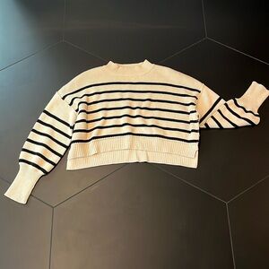 Free People Cropped Sweater Pullover